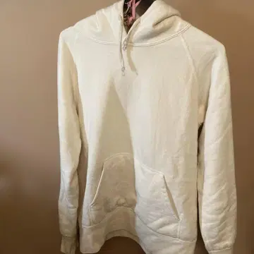 오시발 아이보리 후드 부착 후드티 사이즈 1