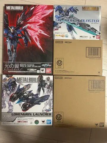 미개봉품 BANDAI METALBUILD 부품 3점