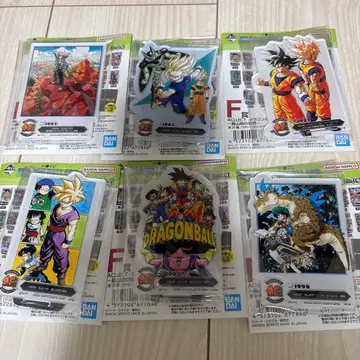 드래곤볼 제일복권 F상 ACLLECT 아크레트 6개 세트