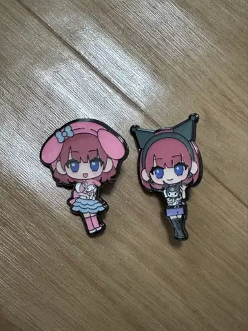 Le Sserafim x MY MELODY & KUROMI PINS