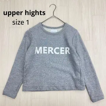 upper hights 어퍼 하이츠 MERCER 로고 맨투맨