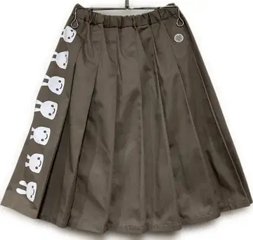 큔 CUNE 14 토끼 허리밴딩 플리츠 스커트 0