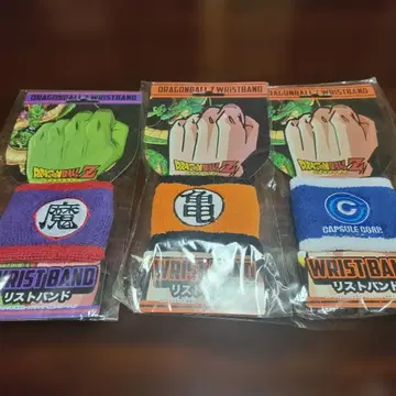 드래곤볼 Z 리스트 밴드 3세트