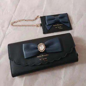 시마무라 아오키 미사코 산리오 콜라보 장지갑 쿠로미