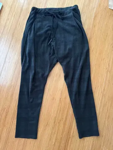 nudo maruyama 다크 그레이 사루엘 팬츠