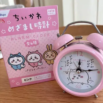 치이카와 알람 시계 핑크