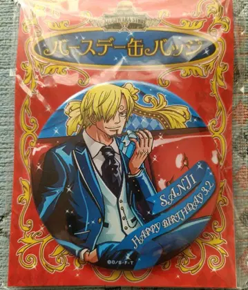 원피스 상디 벌스데이 캔뱃지 3.2