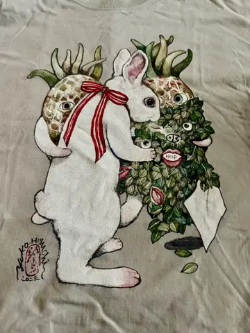 히구치 유코 T셔츠 XL 그레이