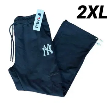 [레어] MLB 뉴욕 양키스 스웨트 팬츠 룸웨어 2XL