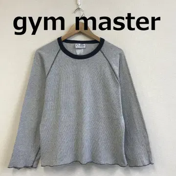 A1117A04 [ gym master ] 가는 스트라이프 티셔츠