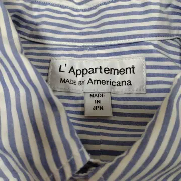 L'Appartement x Americana 별주 스트라이프 긴팔 셔츠