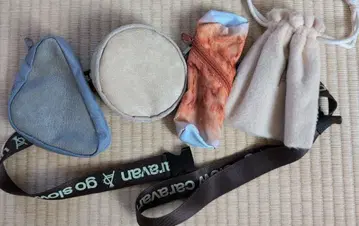 go slow caravan 오뎅 숄더백