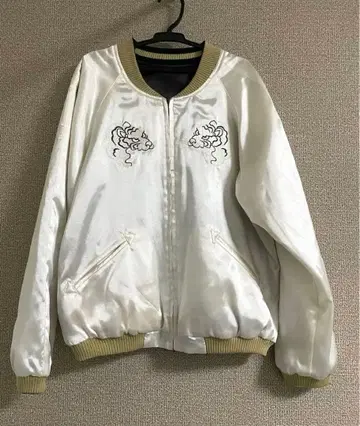 Candy Stripper 자수 스카잔 리버서블