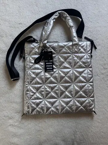 [ 미사용 ] BAYFLOW 베이플로우 3way 퀼팅 토트백