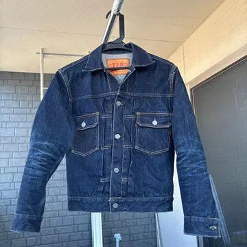 THE FLAT HEAD 데님 자켓 LOT 6002 W34 L