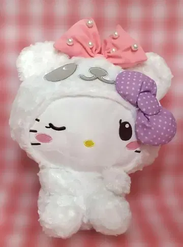 헬로키티 포근포근 펄 BIG 봉제 인형 팬더