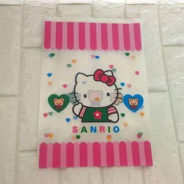 당시물 5매 초레어 헤이세이 레트로 키티 산리오 샵 봉투 SANRIO