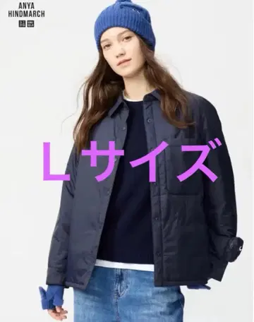 [ 새상품 ] ANYA HINDMARCH 네이비 자켓 L 사이즈