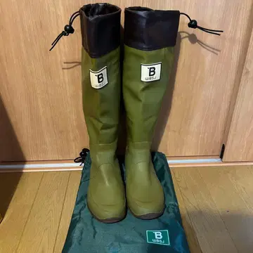 야생 조류 협회 접이식 레인부츠 (수납 봉투 포함)