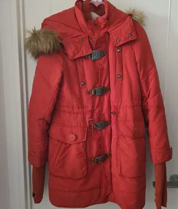 Used SLY 보아 라이너 포함 모즈 코트 여성용 아우터