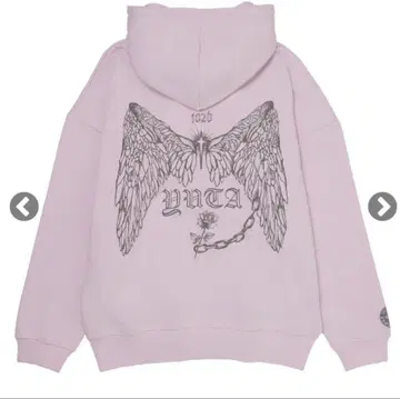 YUTA PERSONA 집업 후드티 PINK 핑크