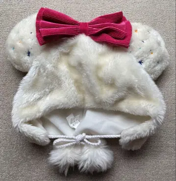 디즈니 팬캡 25주년 미니 귀도리 모자