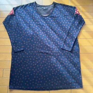 니들웍스 니트 자카드 도트 원피스 튜닉 1