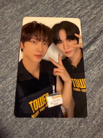 EVNNE 시부야 타워 레코드 한정판 트레이딩 카드 승언, 윤서