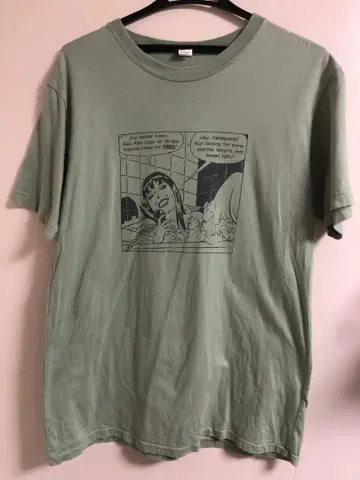 RAD'S 코믹 프린트 T셔츠