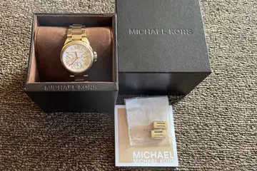 MICHAEL KORS 골드 아날로그 시계