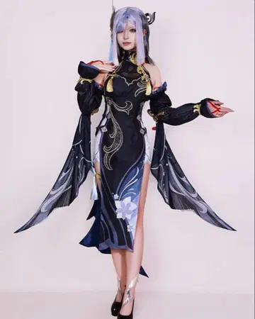 원신 신학 코스프레 가발