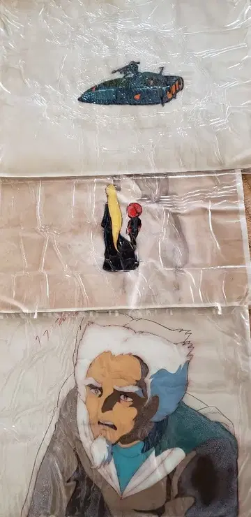 은하 철도 999 애니메이션 셀화 원화 모음