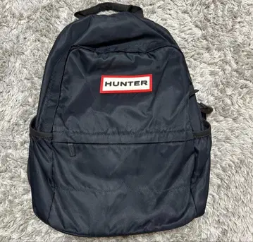 미사용 HUNTER 오리지널 나일론 백팩 블랙 남녀 공용
