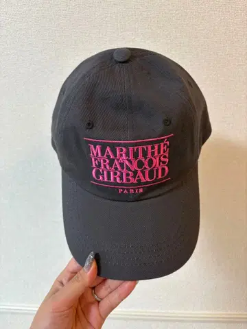 MARITHE FRANCOIS GIRBAUD 캡 차콜 그레이