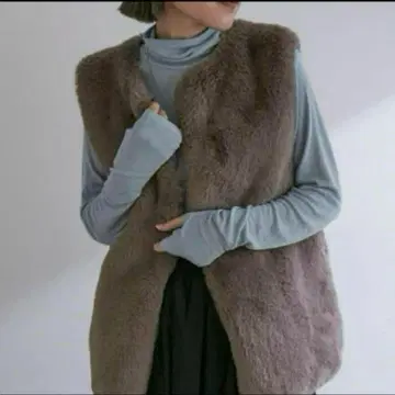 [ 새상품급 ] omekashi 퍼 베스트