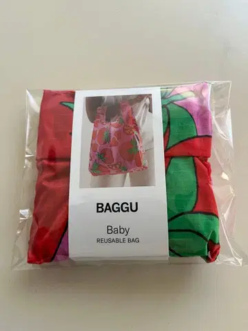 BAGGU 토마토 단종 baby 사이즈 미사용 새상품