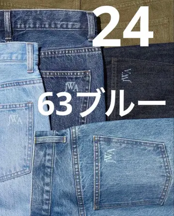 유니클로 JWA 스트레이트 청바지 63 BLUE