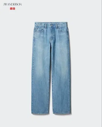 유니클로 JWA 스트레이트 청바지 63 BLUE