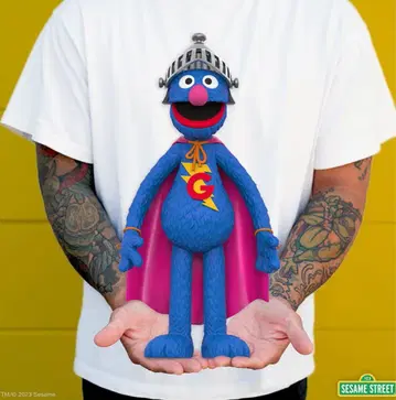 [ 슈퍼 사이즈 ] [ 세서미 스트릿 ] 슈퍼 그로버