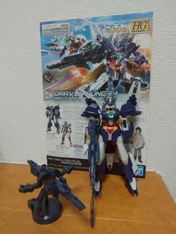 1/144 HG 유라베 건담 완성품 상품 동시 구매 300엔 할인