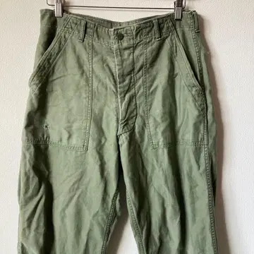 60년대 미군 유틸리티 팬츠 베이커 팬츠