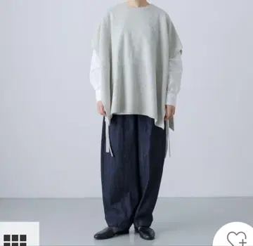 카구레 해밀턴 와이드 니트 베스트