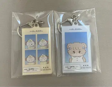 mikko 증명사진풍 아크릴 키링 수플레 라떼