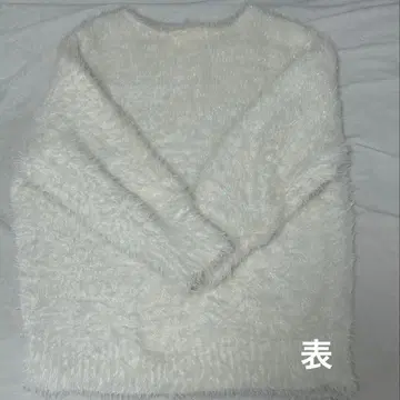 OLIVE des OLIVE 라메 믹스 니트