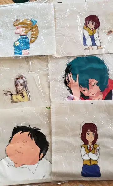 애니메이션 셀화 6매 세트