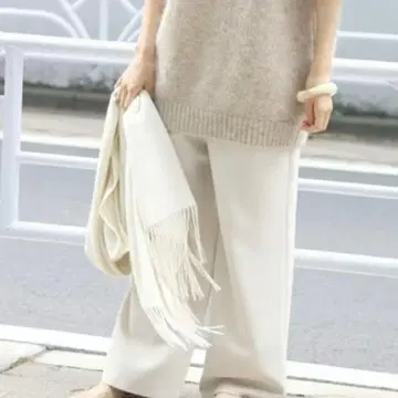 plage 플라주 머플러 PLAGE CASH FRINGE 스톨