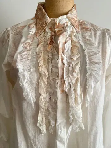 GASA* 가사 호일 블라우스