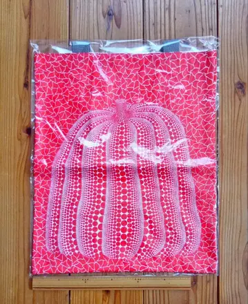 YAYOI KUSAMA 토트백 빨간색