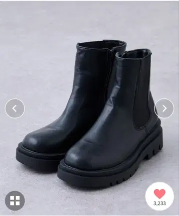 차오패닉 티피 ZIP 부착 발수 사이드 고어 부츠 L