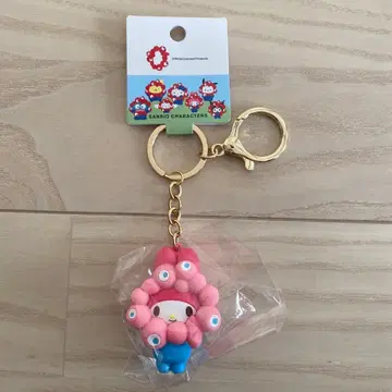산리오 마이멜로디 코스프레 입체 마스코트 컬러 키링
